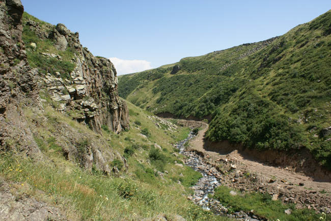 Ущелье реки Аркашен